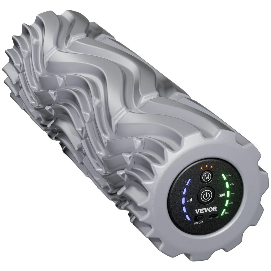 

Vibrating Foam Roller 5 Intensities 3 Frequencies Electric Foam Roller