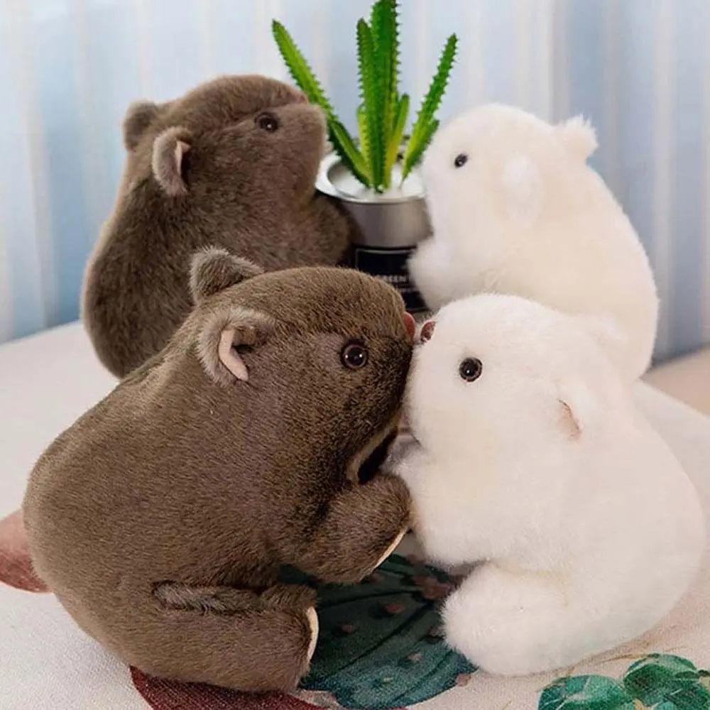 Criceto Animale Peluche Animale Fuzzy Peluche Cuscino Animale Domestico Peluche Criceto Peluche Bambola Peluche Criceto Peluche Giocattoli Peluche Animale Giocattolo