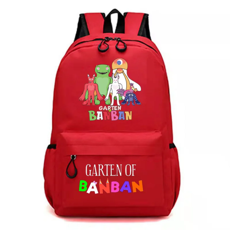 Garden of banban Original Anime School Bag Children Cartoon Student Backpack Boys Girls Birthday Gift Casual Bag