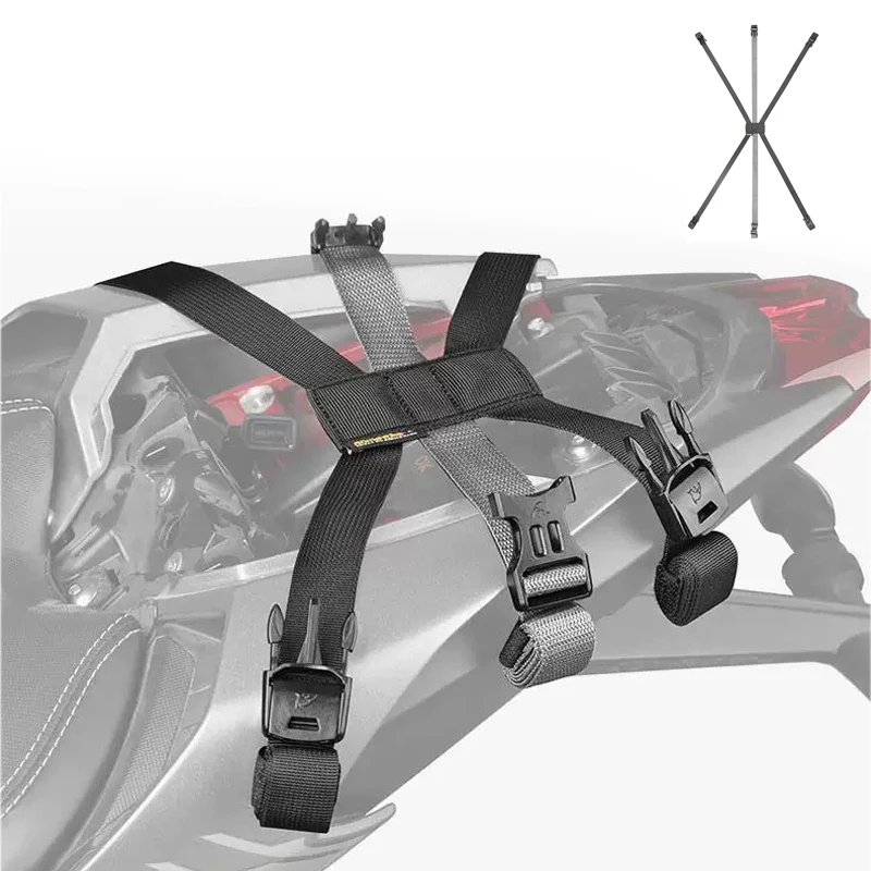 

1PCS Fit MT2335 MT21610/20/30 MT2208/15/30 Rear seat bag For Honda NSS350 Motorcycle Tail Bag Mounting Strap