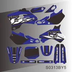 For YAMAHA YZ 80 YZ80 1993 1994 1995 1996 1997 1998 1999 2000 2001 Graphics Decals Stickers Motorcycle Background