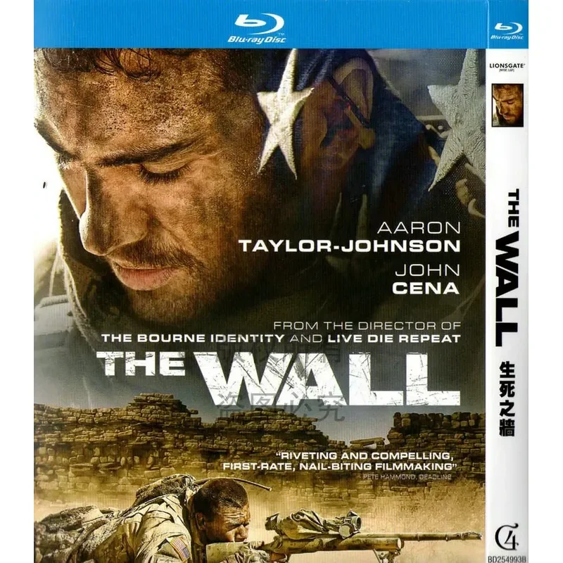 Película de Guerra Americana en Blu-ray, Muro de Vidas y Muertes, Alta Definición 1080p, 1 Disco Blu-ray, No es un Disco DVD