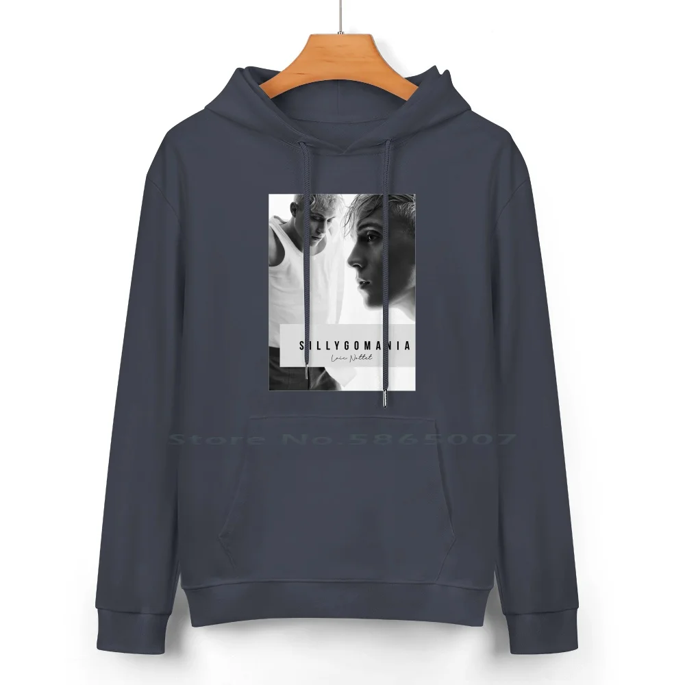 Lo?c Nottet Sillygomania B&w Pure Cotton Hoodie Sweater 24 Colors Loic Nottet Sillygomania Belgium Danse Avec Les Stars France