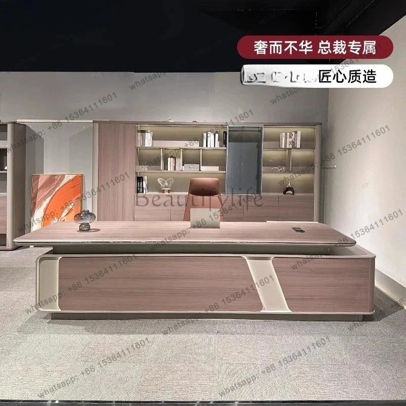 LJY Modern﻿ Home Nordic Cheap Work Accesories Computer Desk L Shape Computer With Storage Luxury Executive Office Desk With Draw