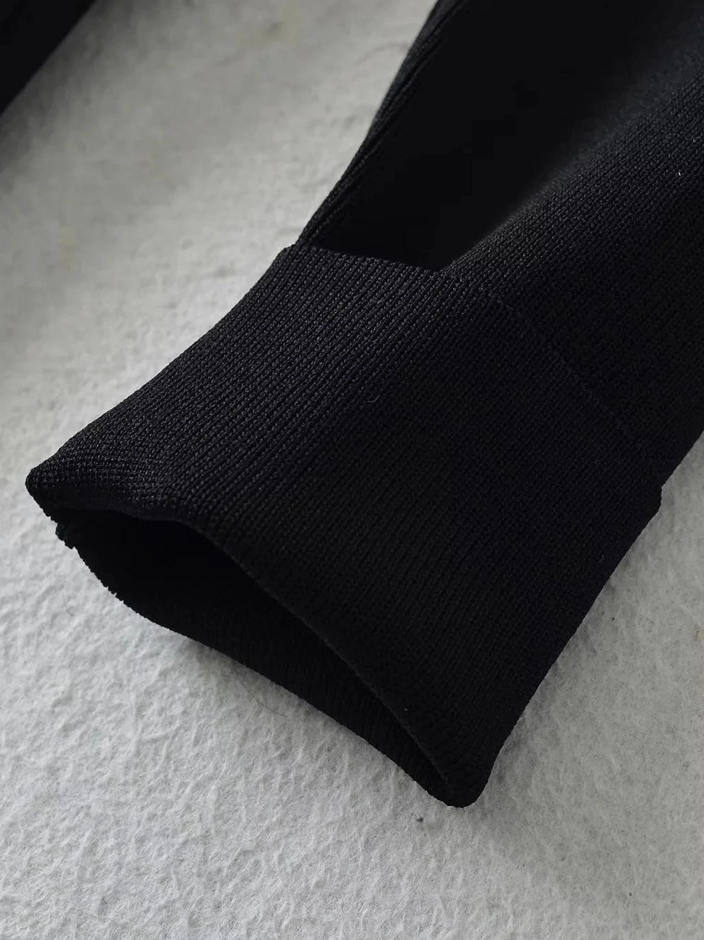 تنورة طويلة محبوكة للتخسيس مع حزام مضاد للكرة للسيدات تنورة Ter Ne Bodycon Bla ذات ياقة عالية كاجوال Sle #4