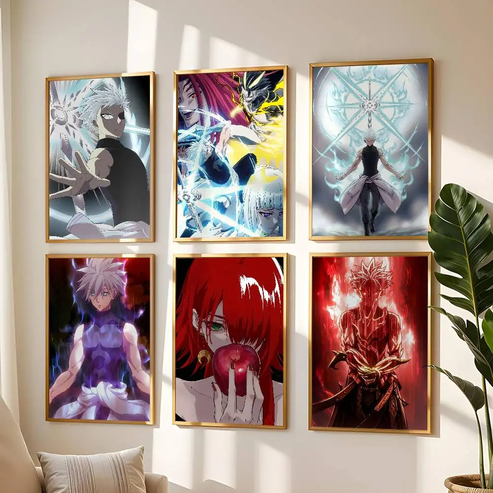 Póster de Anime Cool R-Ragna CrimsonS, pegatina artística de pared impermeable con impresión de alta calidad para Bar, decoración para sala de estar, regalo