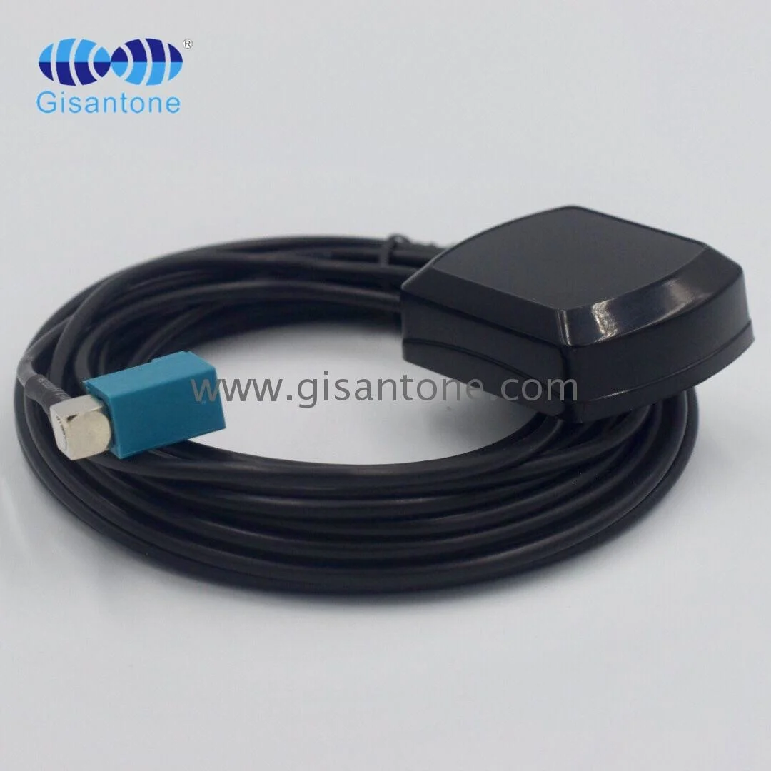 external gps glonass antenna with rg174 cable fakra connector for car gps tracker and navigation