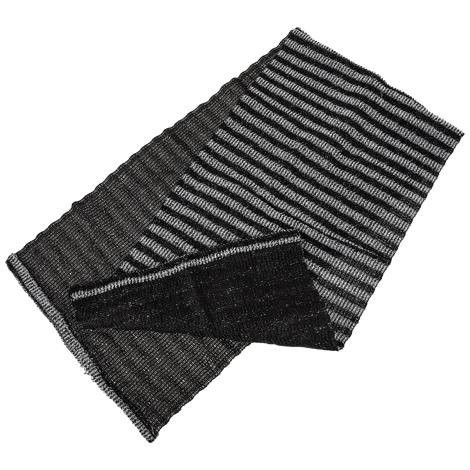 

Jacquard Towel Large Shower Handle Polyester Stripe Towels Foldable Wall Hang Bath Massage Back Body Areas Home Use