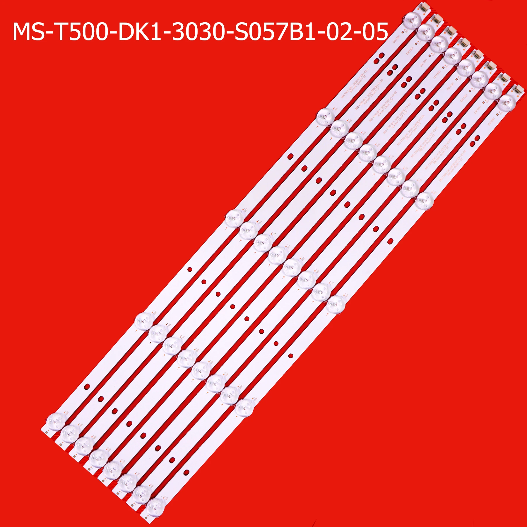 

Светодиодная лента для подсветки телевизора для MX3255SG 50T1G 1.1.09.0000000530 MS-T500-DK1-3030-S057B1-02-05 JL.D50051330-057AS-M-V02