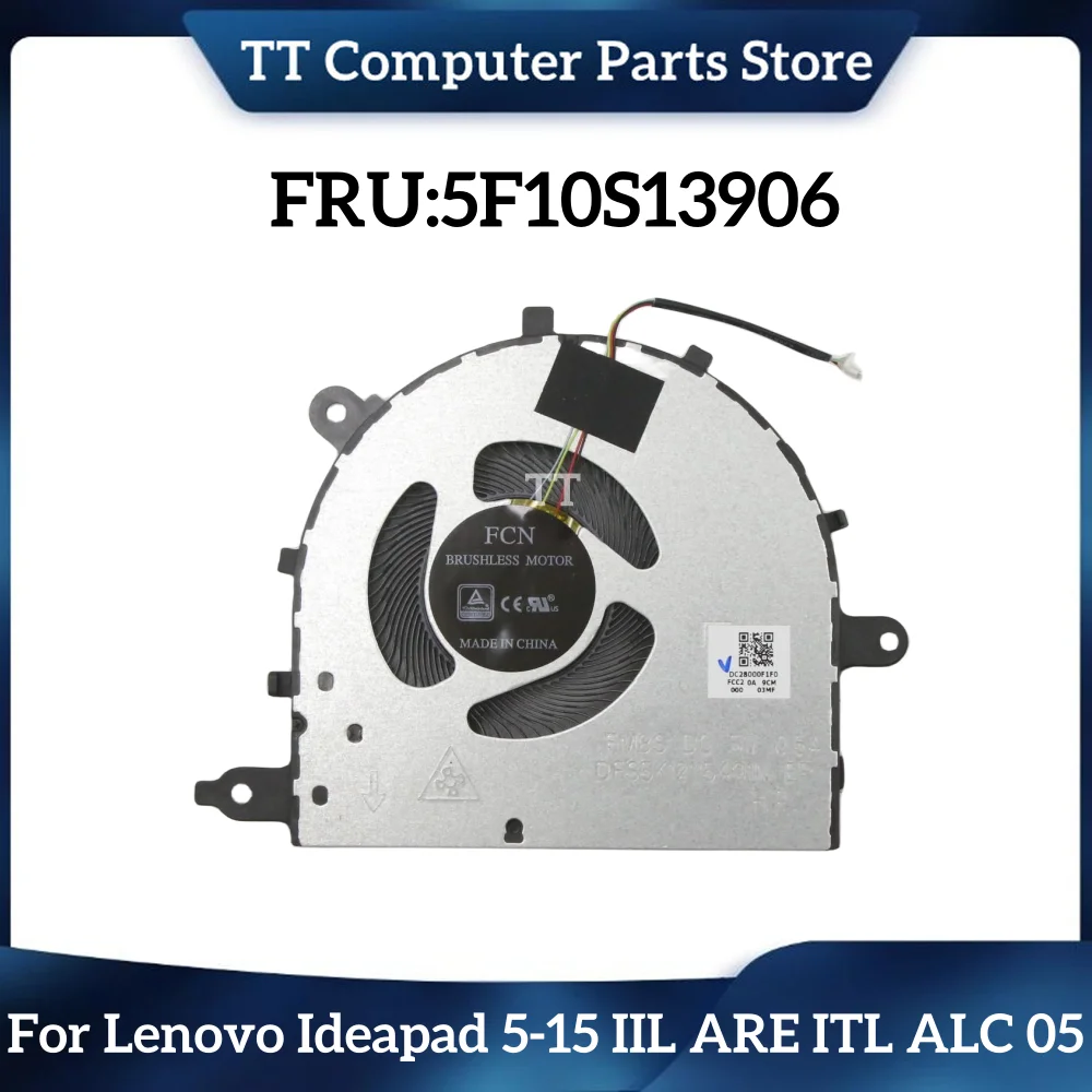 Tt Nieuwe Originele Laptop Cpu Koelventilator Heatsink Voor Lenovo Ideapad 5-15 Iil Zijn Itl Alc 5f10s13906 Snelle Schip