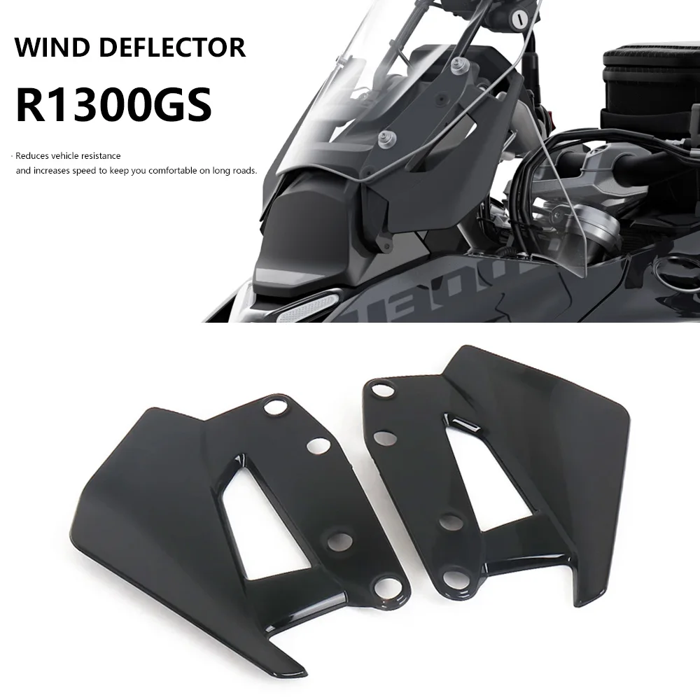 

Motorcycle Accessories Front Wind Deflectors Side Spoiler Windshield Windscreen For BMW R1300GS r1300gs R 1300 GS R1300 GS 2024