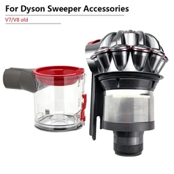 Pezzi di ricambio interni per bidone della spazzatura Cicloni con tazza di polvere originale per prodotti Dyson V7 V8 Aspirapolvere portatile con filtro Hepa