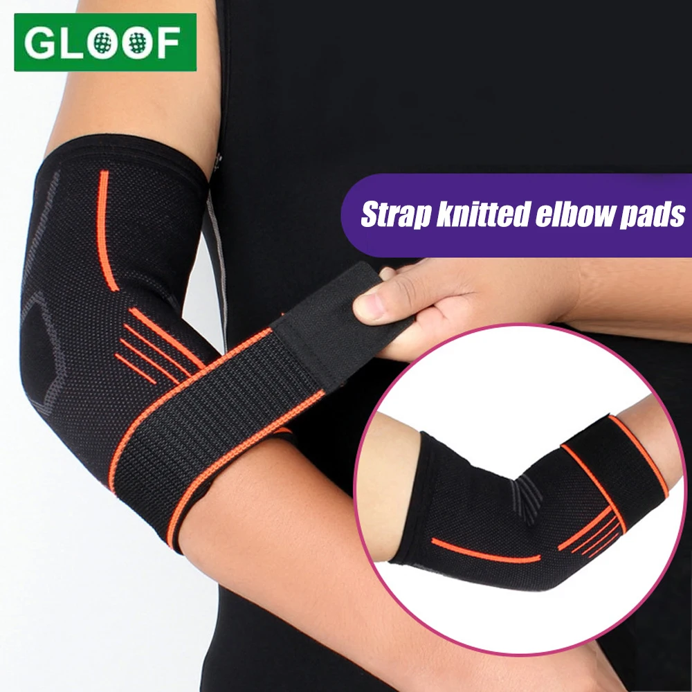 

1PCS Elbow Support Elastic Gym Sport Elbow Protective Pad Absorb Sweat Sport Basketball Arm Sleeve Elbow Brace