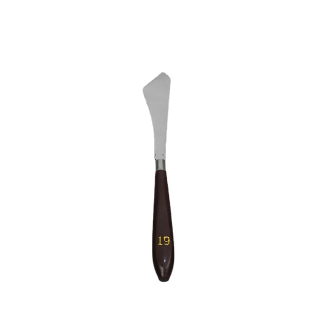 Stainless Steel Spatula Drawing Decorating Artist Crafts Oil Painting Shovel Plastic Students Scraper Tools 16