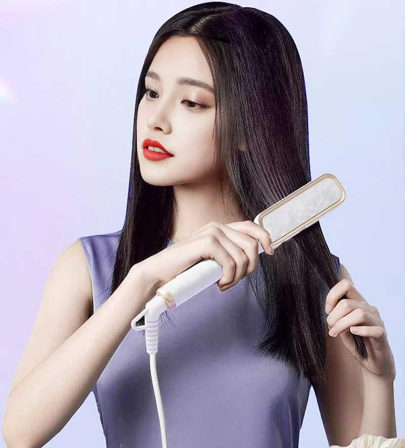 

Инструменты для укладки волос, выпрямитель для волос с отрицательными ионами, расческа для завивки волос с ЖК-дисплеем, инструмент для завивки волос, прямая щетка