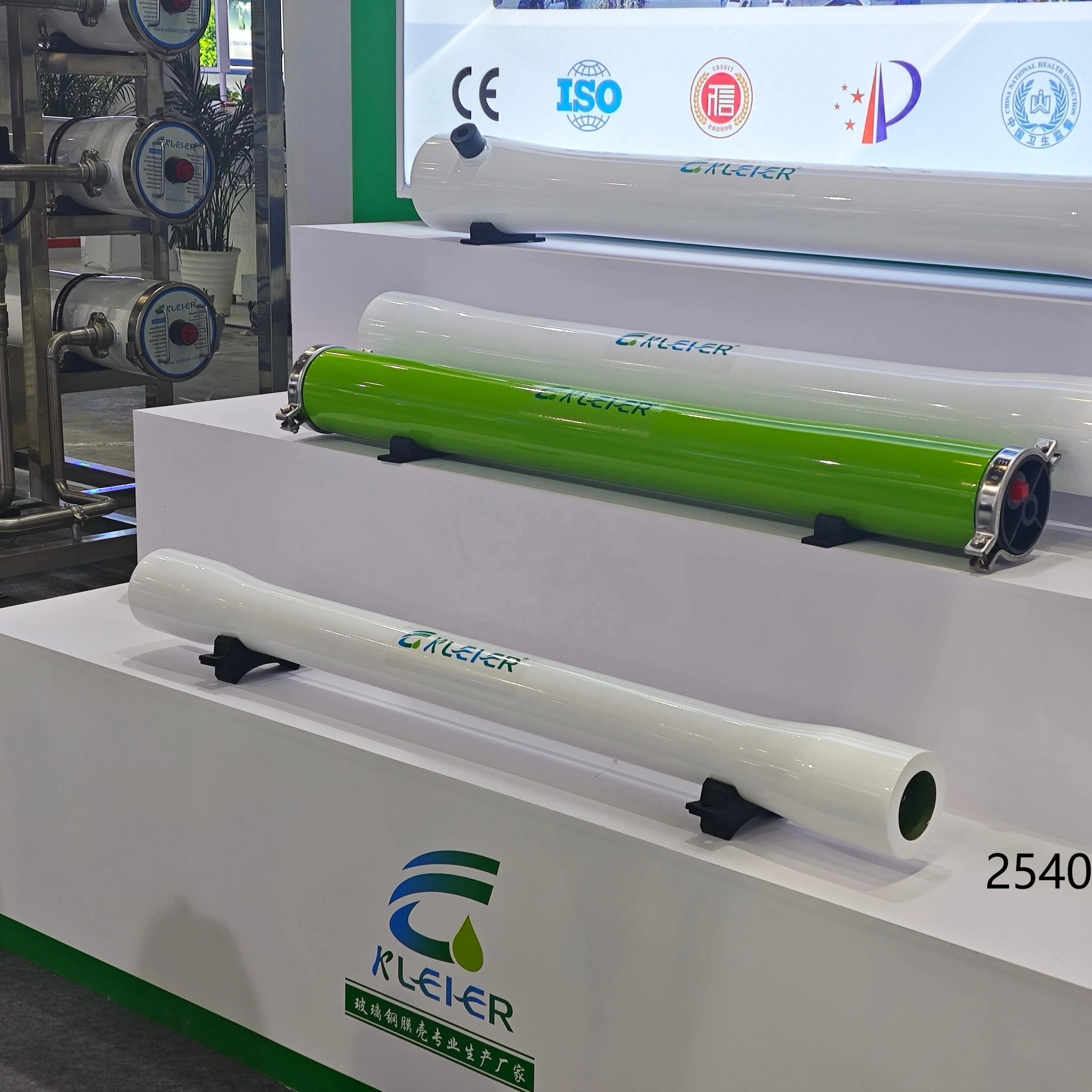 

Housing Frp Vessel 2540 Pressure 2.5 Inch Membrane 8040 Housing Keleier FRP Membrane Housings RO Housing for RO System