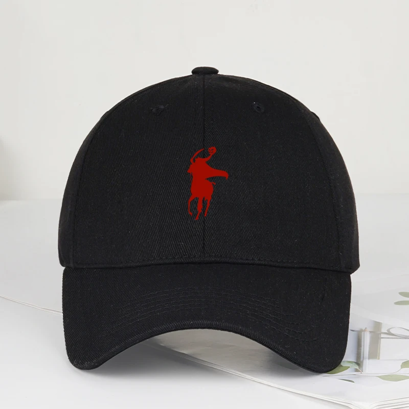 NONE Casquette de baseball imprimée MLFO Polo Player, style universitaire classique, mode unisexe, pour les trajets quotidiens, le golf, les amateurs de sport, cadeau de vacances 3