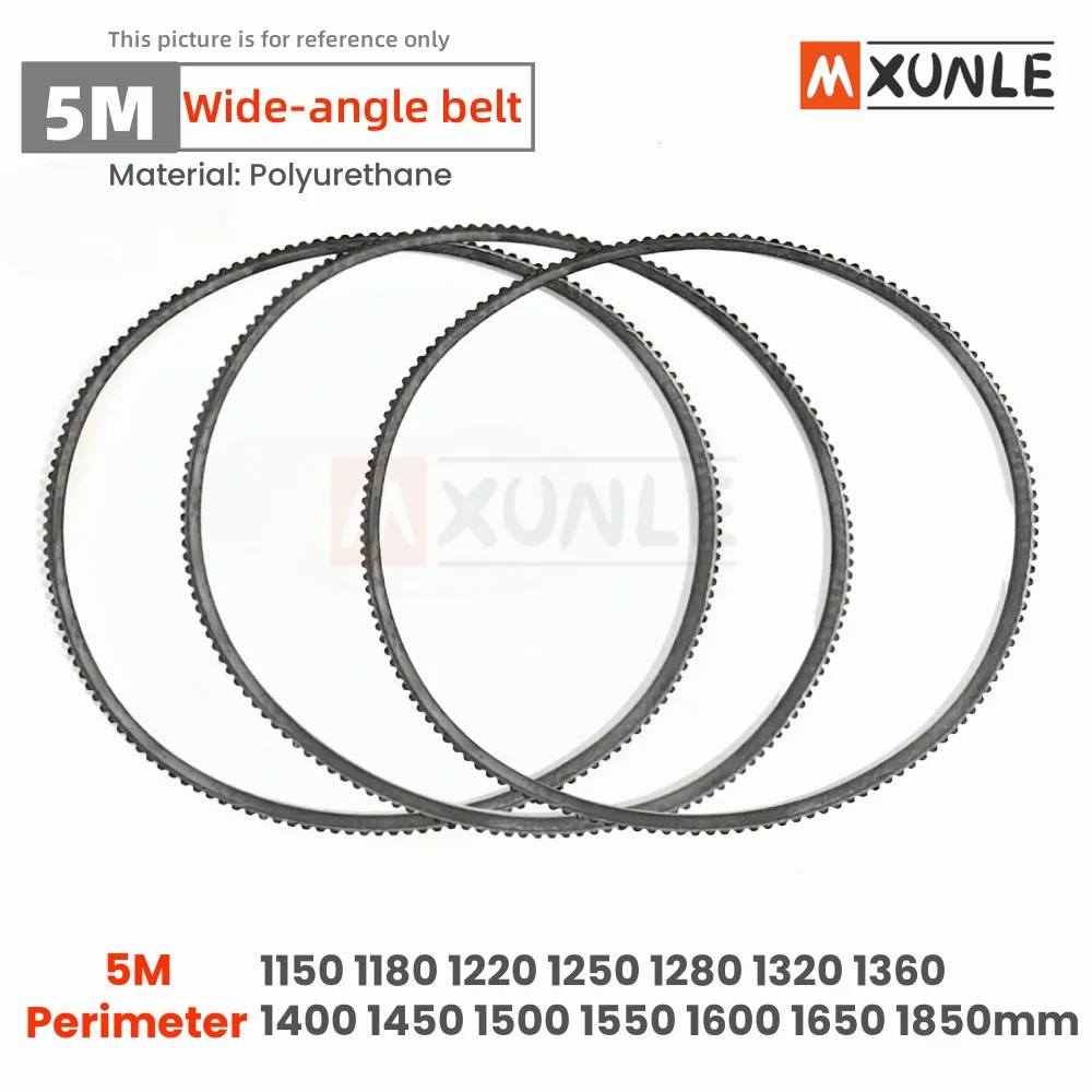 

5M Wide-angle Belt 5M1150 5M1180 5M1220 5M1250 5M1280 5M1320 5M1360 5M1400 5M1450 5M1500 5M1550~5M1850 Drive triangle Belt