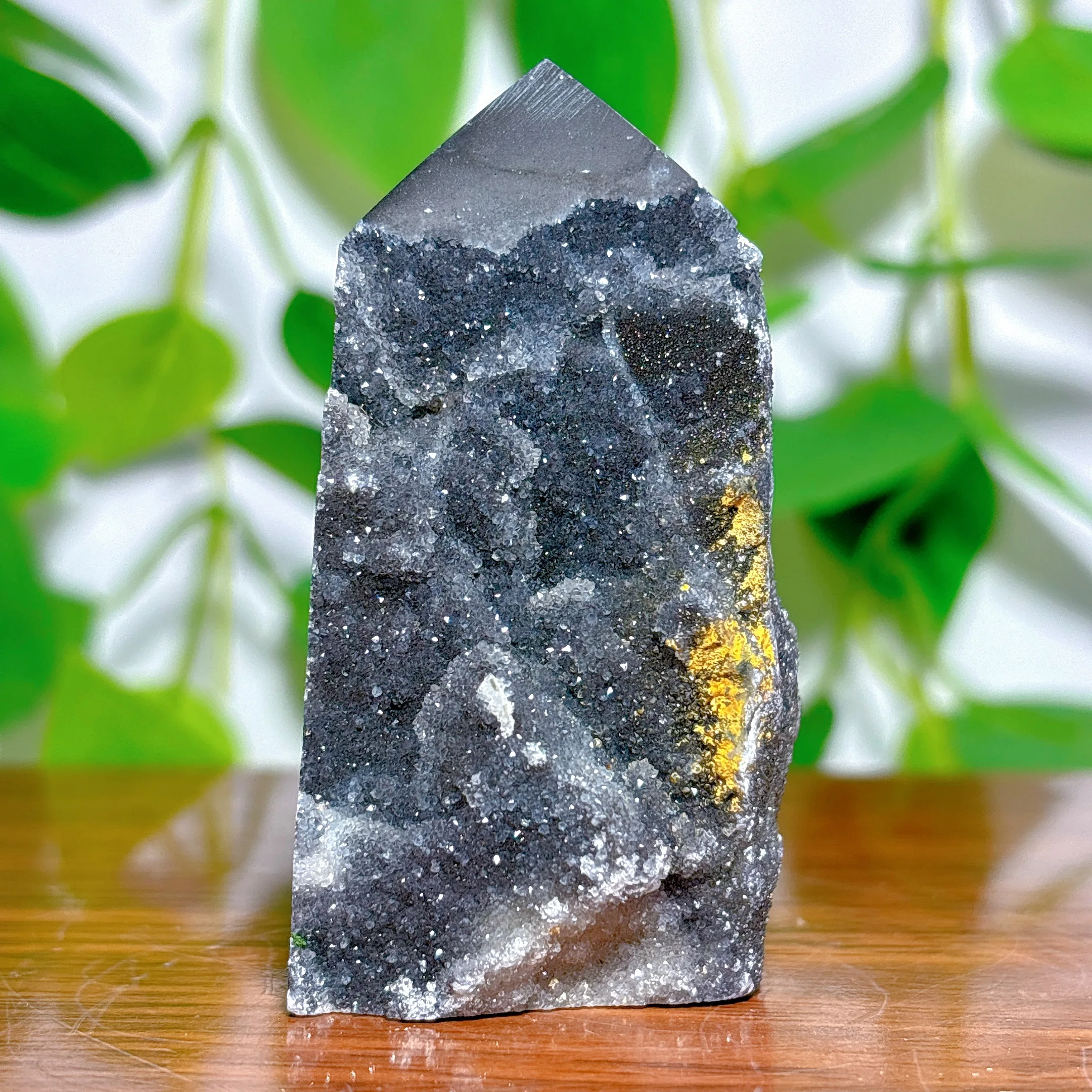 Sphalerite Specimen Tower Crystal Natural Quartz Stone Home Decoration Minerals Reiki Craft Gifts Love Energy Healing Garden