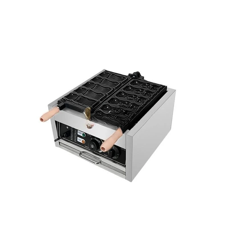 Cat fish roast machine, commercial scone machine pops pulp cat fish roast