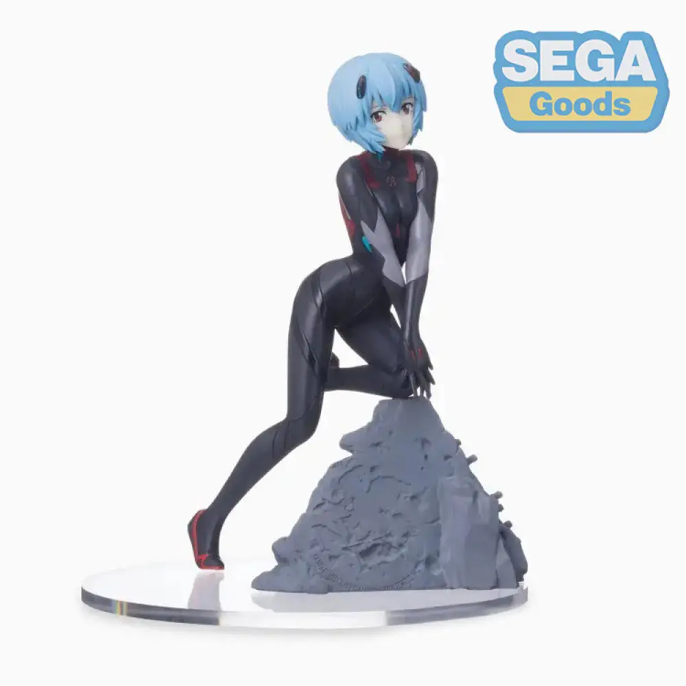 

19CM SEGA EVA Neon Genesis Evangelion Ayanami Rei Theater Version Desktop Landscape Model Birthday Gift