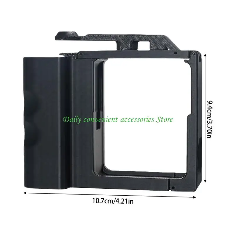 97QB 카메라 그립 홀더 스트리트 그립 브래킷 콤보 카메라 그립 스탠드 액션 카메라 액션 카메라 용 인쇄 액세서리