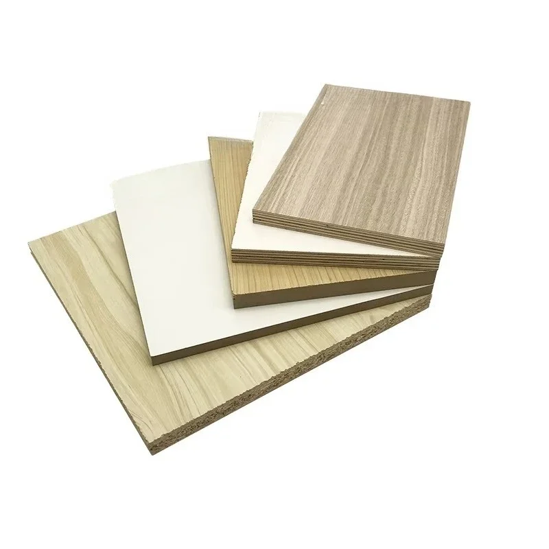 18Mm Modern Design MDF Particleboard Moisture Resistant Melamine Paper Coated Laminate