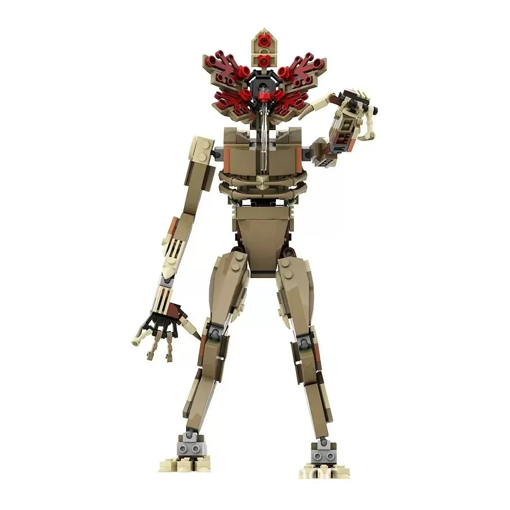 مجموعة مكعبات بناء نموذج وحش الأوركيد أشياء غريبة من طوب الديموجوركيد ألعاب ألغاز هدايا أعياد الميلاد وأعياد الميلاد للأطفال