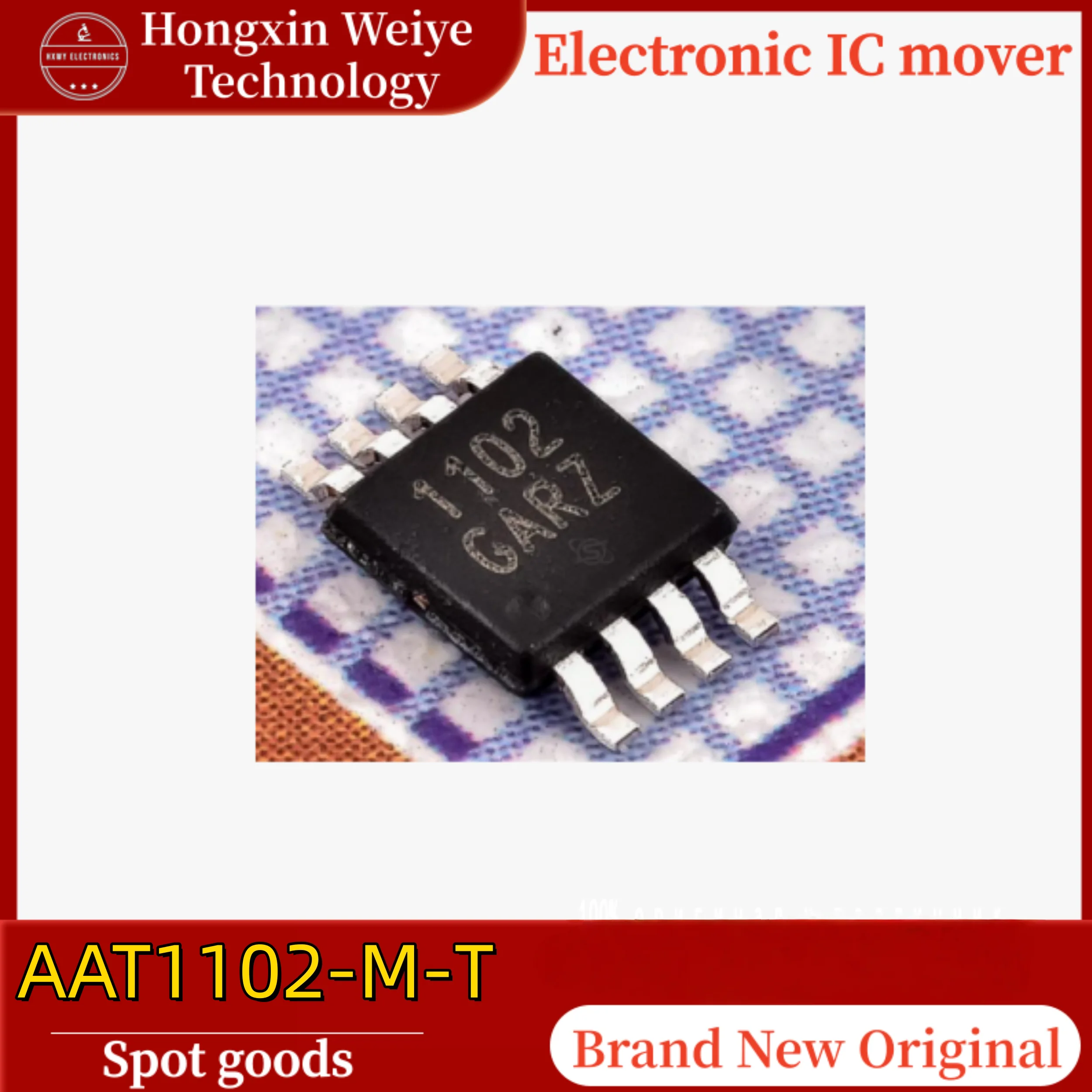 

(10/50 pieces) AAT1102-M-T 1102A SOT-23 Low-Dropout LDO Voltage Regulator IC Low-Power High-Precision Reliable Original In Stock