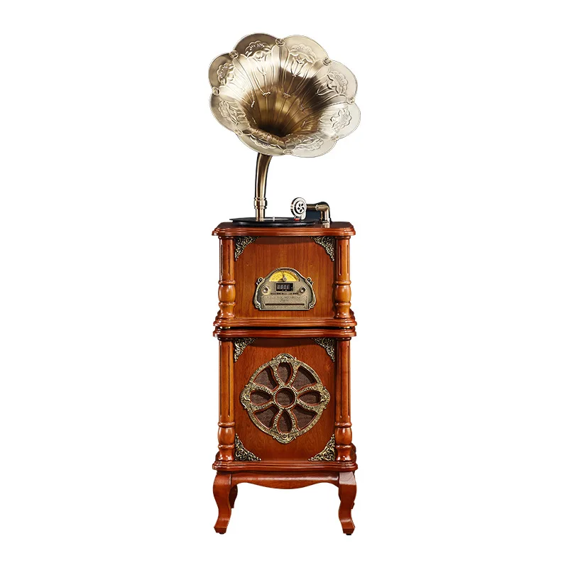 Popular Brand Gramophone, Vinyl Record Player, Bluetooth Speaker, Smart Music Box, Home Decoration.