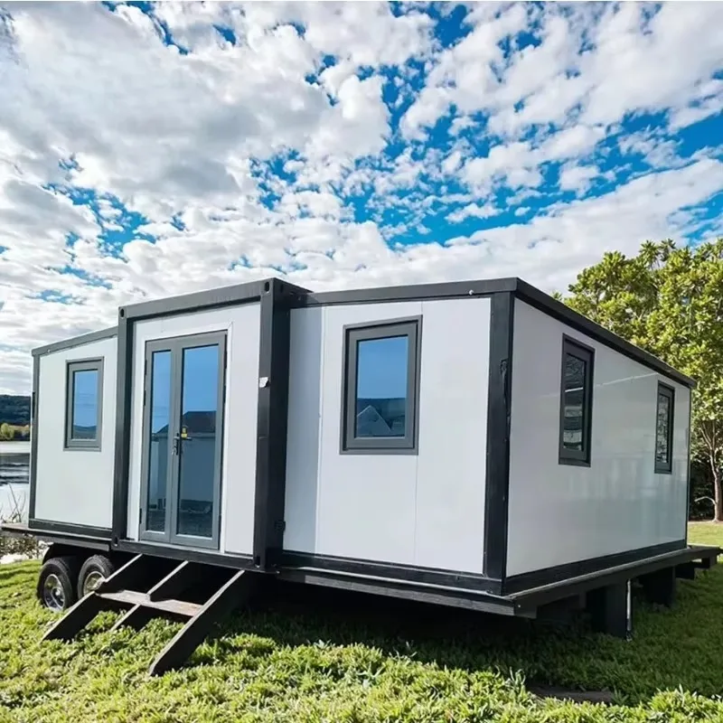 

Mining Camp Container Prefab Expandable Foldable Accommodation Compact Cabin Tiny House Hotel Shop