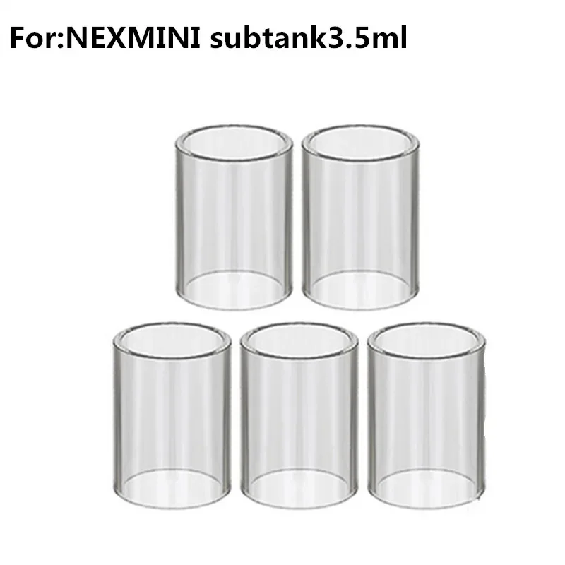 

Прямая стеклянная трубка YUHETEC 5 шт. для NEXMINI Subtank 3,5 мл, электронные аксессуары, прозрачный прямой mtl резервуар
