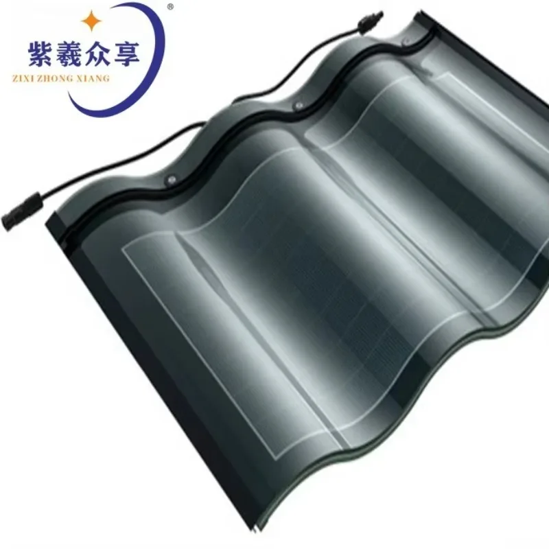 Hanergy Hanwa Sanquwa Factory Direct Sales High Quality BIPV Solar Building Tiles And Roof System