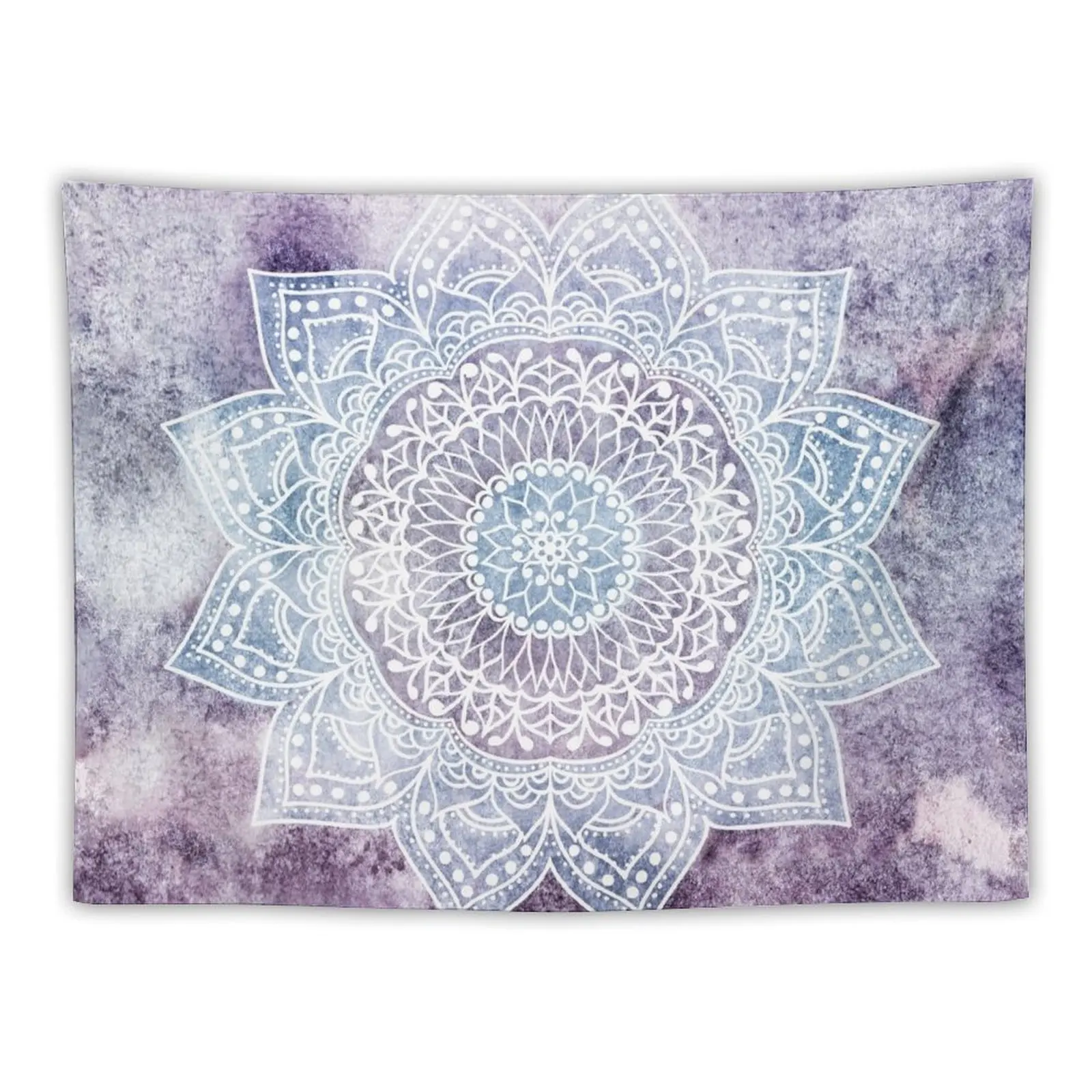 

DEEP PURPLE MANDALA Tapestry Aesthetic Decoration Home Decoration Tapestry