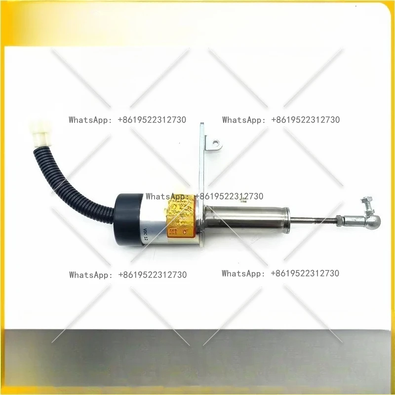 

Diesel generator set flameout solenoid valve 4911834 engine flameout switch oil cut-off valve excavator