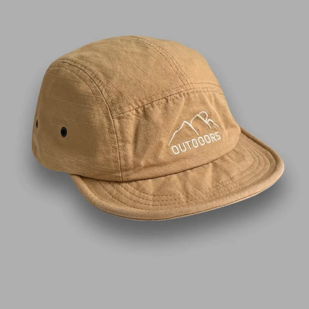 

Amekaji style baseball cap short brim cotton solid color vintage outdoor American Casual hats for women men