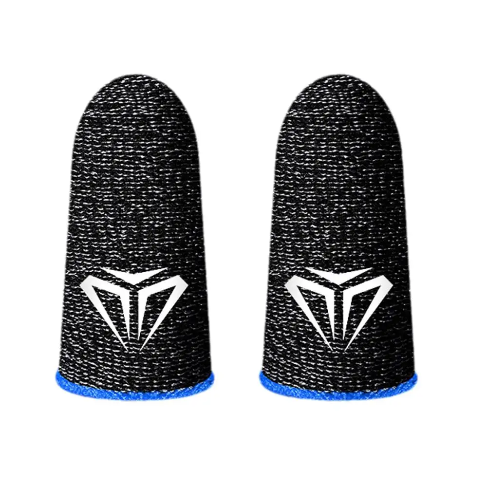 Sweatproof Gaming Finger Sleeves para PUBG, Respirável Anti-Slip Touch Screen, Jogo Móvel Compatível, Luvas para Gam, Z4M9