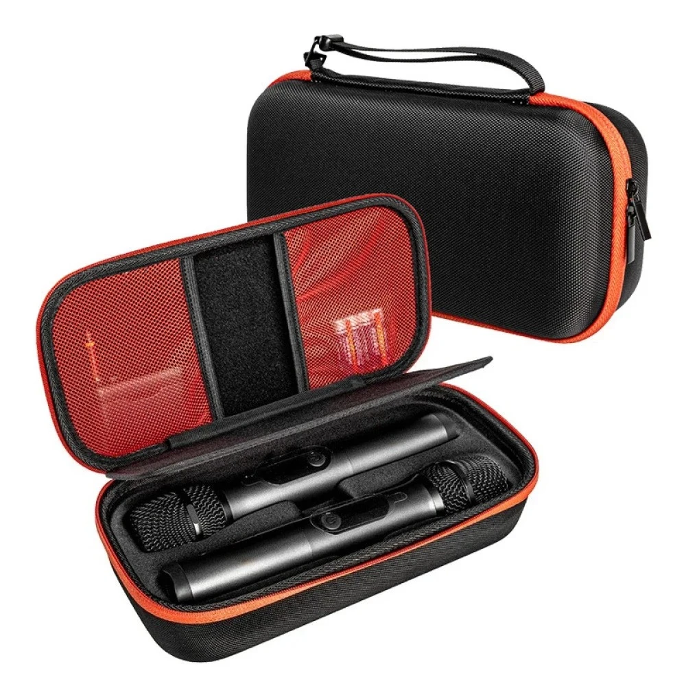 

Case for JBL Wireless Two Microphone System, Microphone Storage Hard Shell, Handheld Dual Mic Travel Bag for Singing or Karaoke