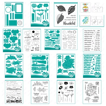 Walentynki Jesteś tak kochany Metalowe matryce do wycinania Szablony do scrapbookingu Wytłaczane papierowe karty Album Szablon do wycinania matryc