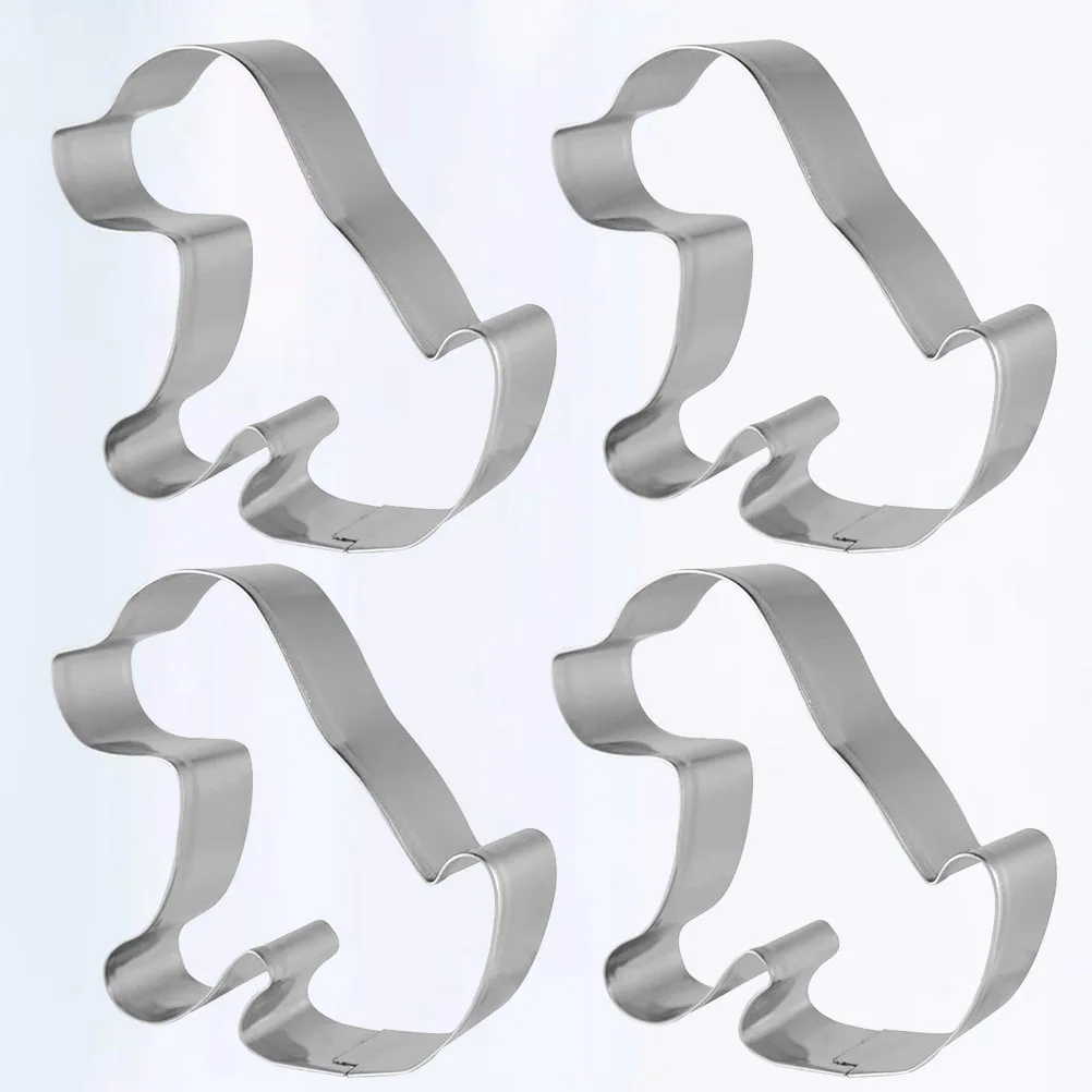 

Puppy Cookie Mold Bakeware Cake Pan Mini Dog Cutters Biscuit Moulds Stainless Steel