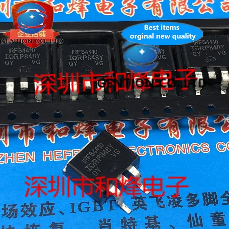 10PCS FS4410 IRFS4410 TO-263 100V 97A  in stock 100% new and original