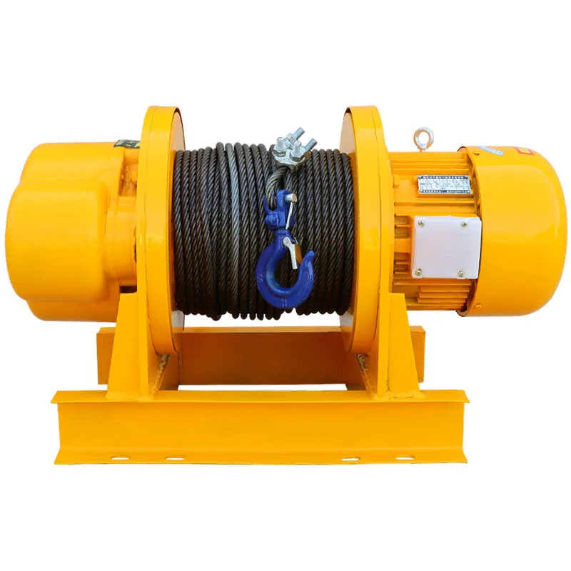 Electric Hoist 1 Ton 2 Tons 5 Tons Household Small Traction Wire Rope Electric Hoist 380v Hoist