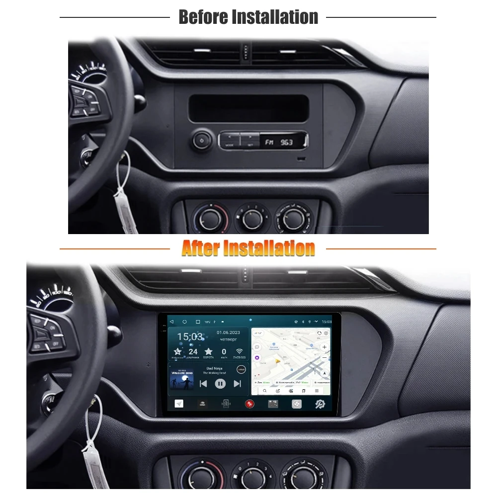 Android 14 Carplay Auto Car Radio For Chery Tiggo 3 2016 2017 2018 GPS Recorder Multimedia Video Player Navigation WiFi+4G DSP