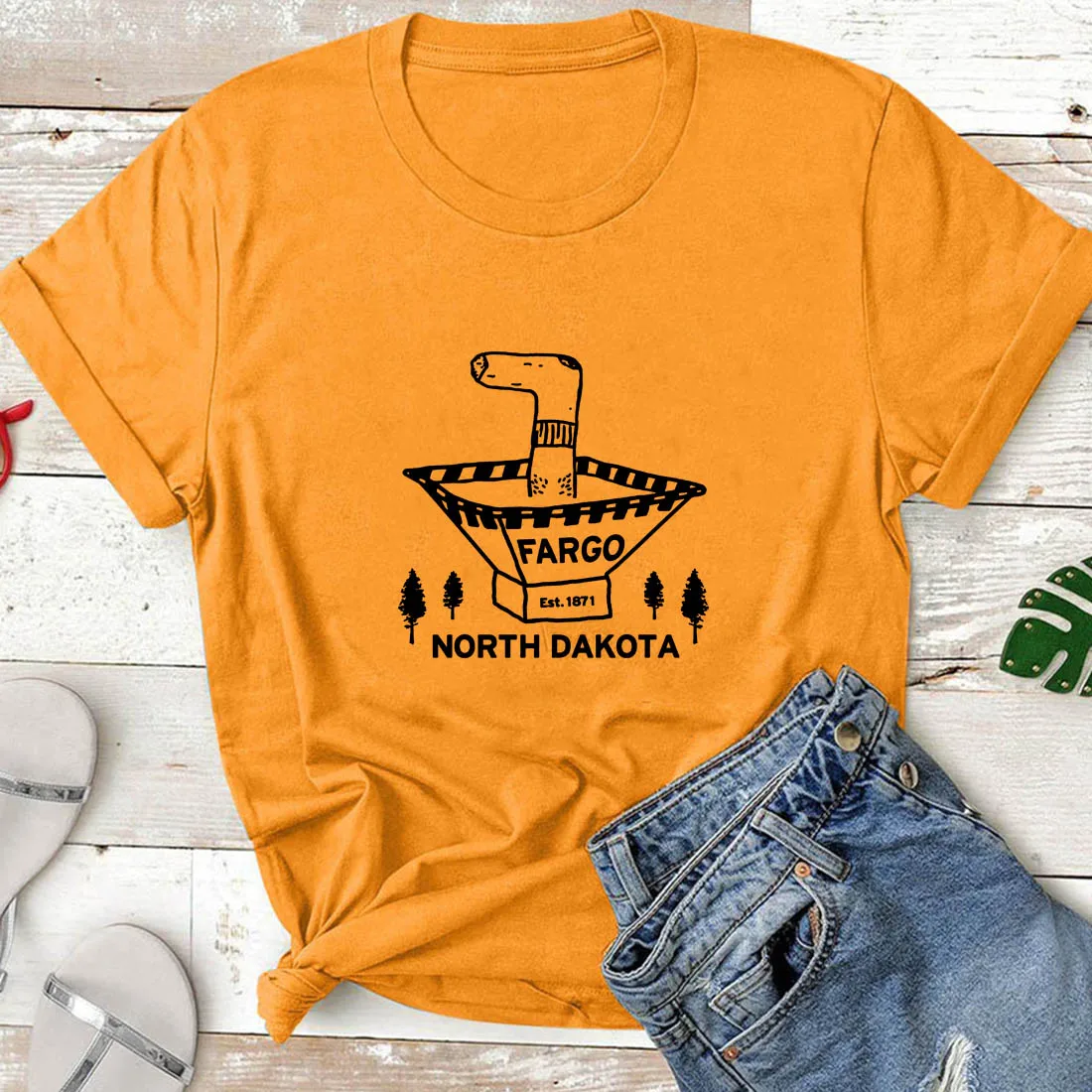 Women Black Casual Tee Shirt Femme Tshirts Cotton Women North Dakota Shirt Funny T Shirt Women O-neck Short Sleeve Tshirt