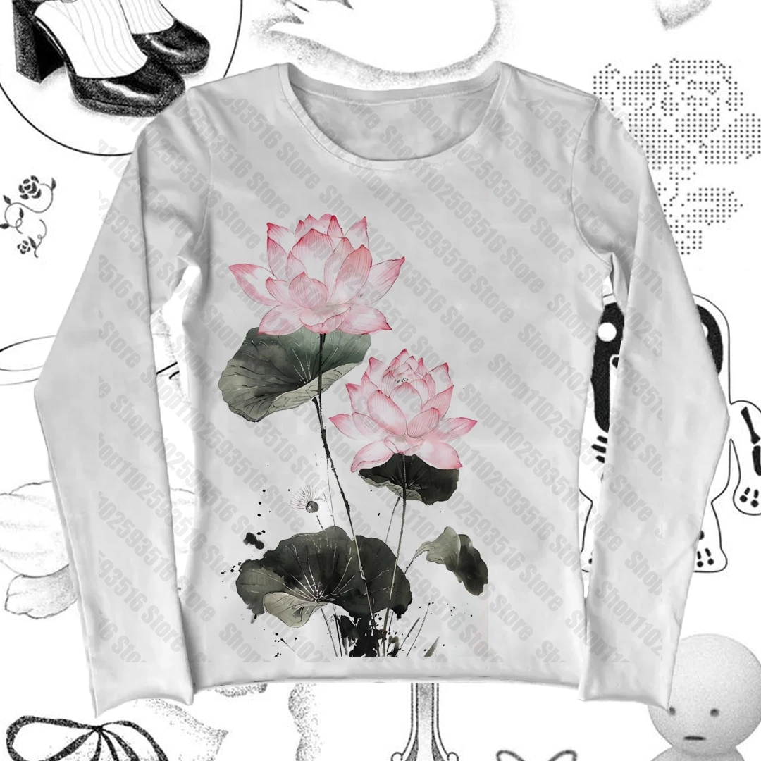 Harajuku Emo-ropa recortada de manga larga para mujer, camisetas Vintage de estilo Shoujo para niña, Top Y2k Trashy Y2k de los años 2000, Tops Kpop Goth