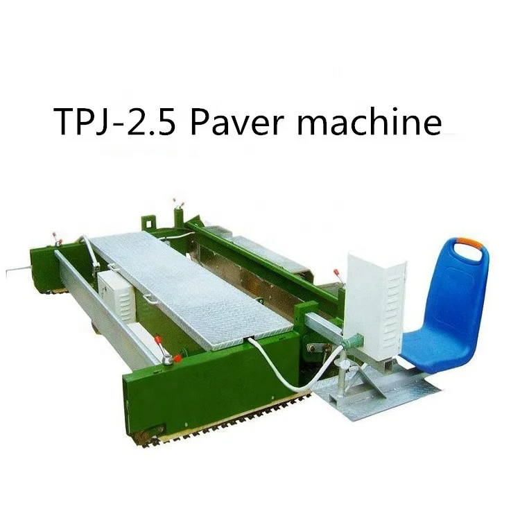 Beste Qualität TPJ Typ Rubber Running Pflastermaschinen/Betonpflastermaschine