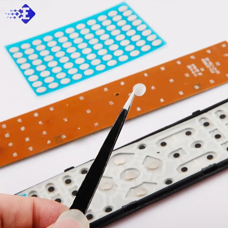 6MM Remote Control Button Repair Conductive Tape Patch Game Console Handle Ps4 Silicone Button Contact Failure Repair