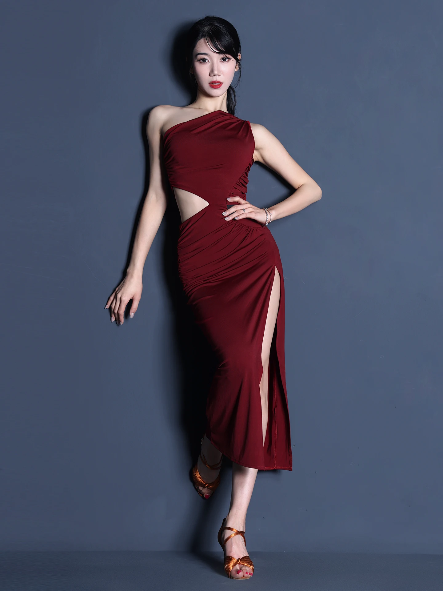 Sukienka do tańca latynoameryk – Sexy Mesh Sheer Bodycon Dress recenzja i cena