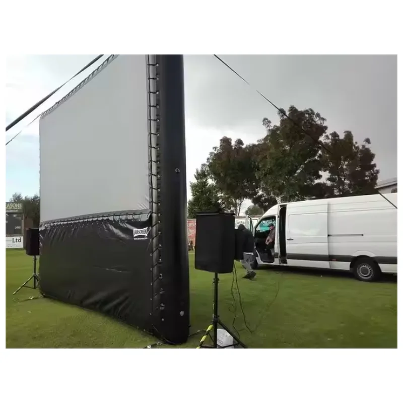 2026High Quality Outdoor Projector Screen Inflatable Movie Screen Airtight  Inflatable Movie Screen for Salepromote sales
