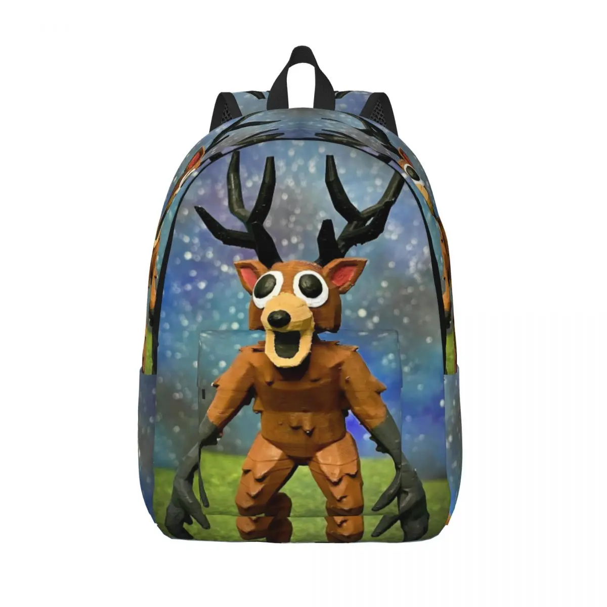 99-Nights The Deer In The Forest Casual Backpack Gift School Business Horror Game Daypack for Men Women College Shoulder Bag